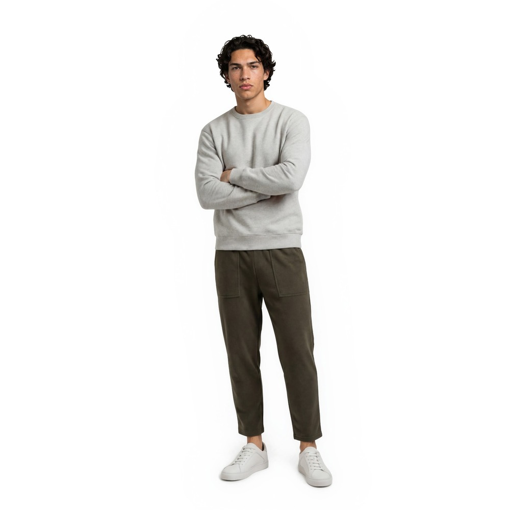 Rails Edna Pants Men's‎ Size Large Olive Heather Fleece Jogger Sweatpants